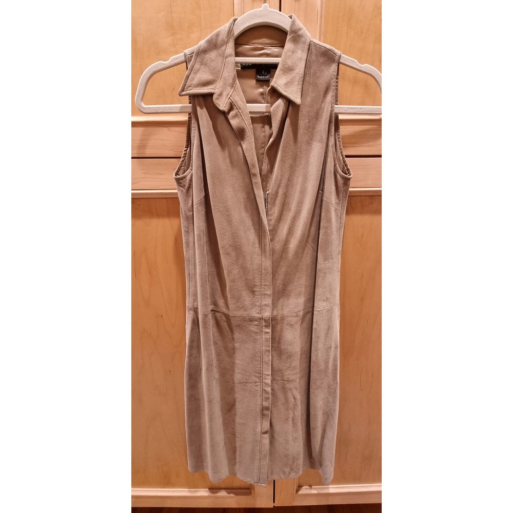Ralph Lauren Black Label  Tan Suede Dress